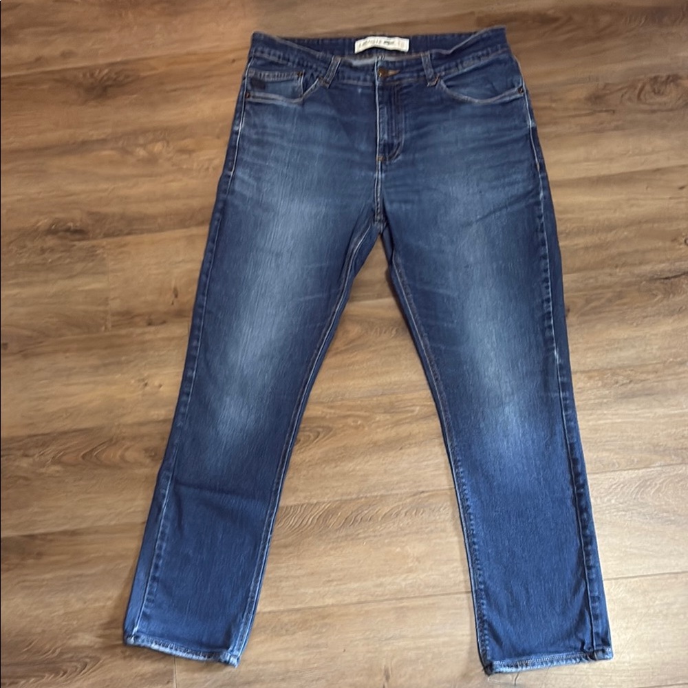 Lacoste Blue Straight Jeans with Classic Fit